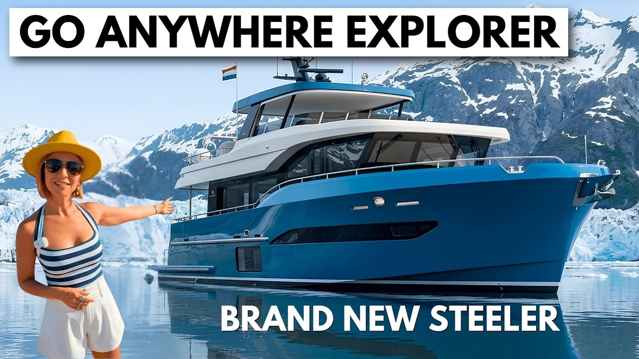 BUILD LIKE A SHIP 🤯 2026 Steeler Ocean Explorer 67 Steel Explorer Long Range Yacht Tour