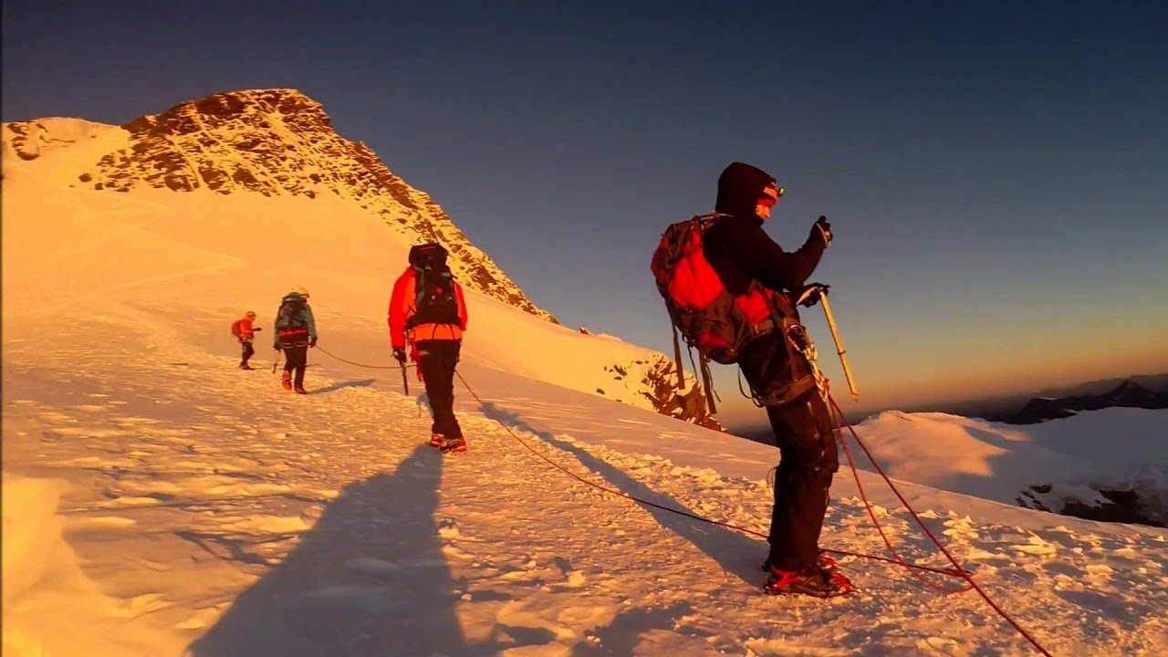 Grossglockner, the highest mountain in Austria, 2014.
