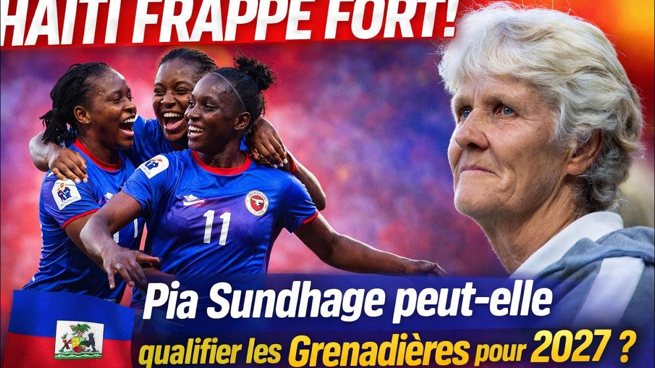 Pia Sundhage en Haïti : La révolution des Grenadières commence