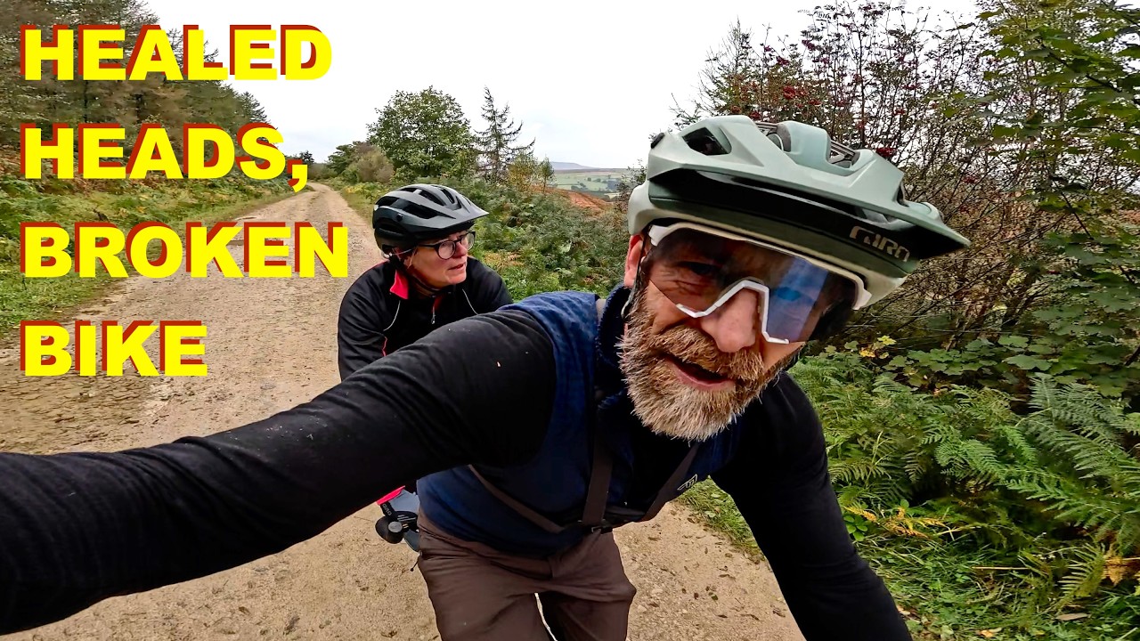 Minds and miles: Great Yorkshire gravel on the tandem until a test component failed!