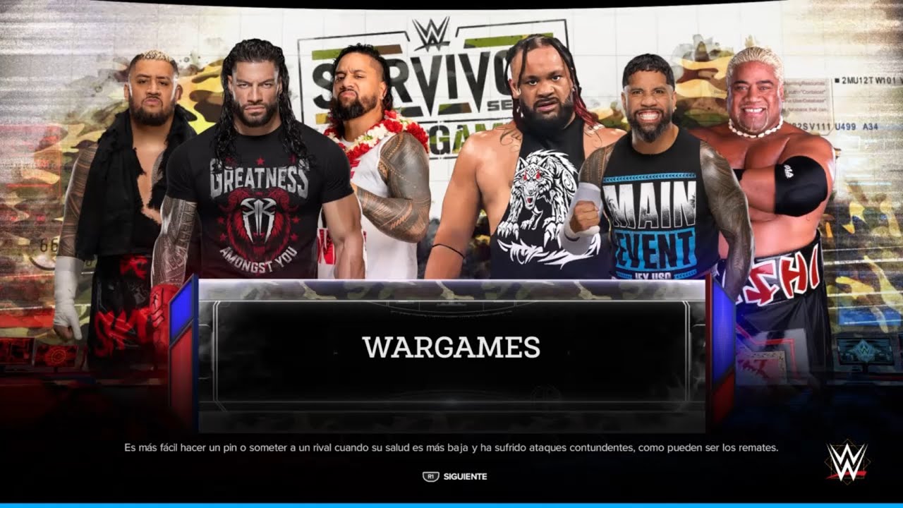 A FAMILY WARGAMES WWE 2K24