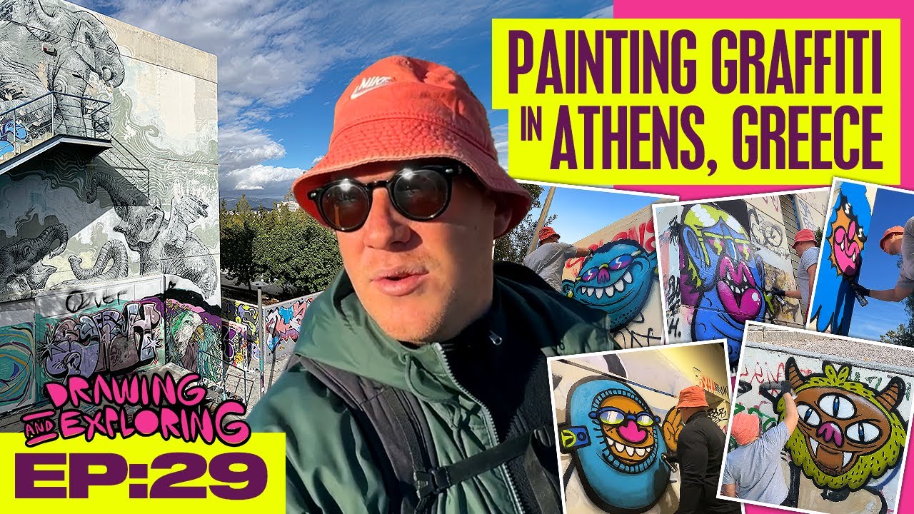 A legal graffiti paradise in Athens