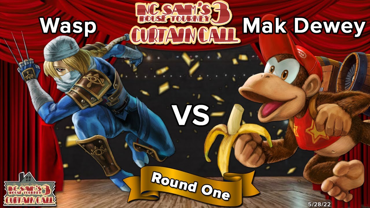 Wasp vs. Mak Dewey R1 -NC Sam's House Tourney 3: Curtain Call - 5/28/22