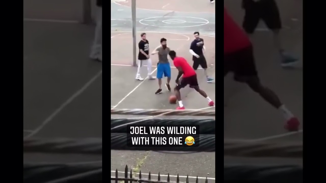 Joel Embiid Destroys This Man With A Windmill Dunk