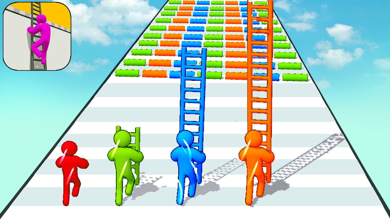 Relaxing & Satisfying Mobile Gamer Ladder Master Top Gameplay (Android,iOS) Walkthrough All Levels