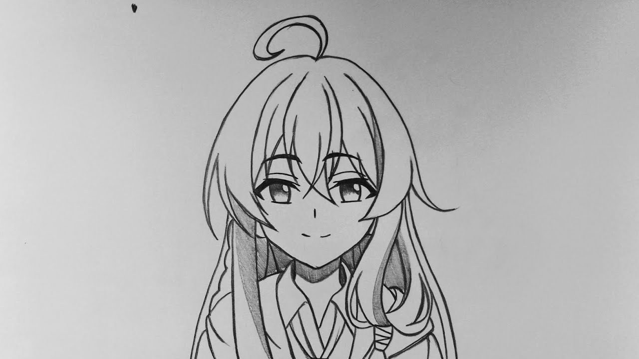 Cara Menggambar Anime Cewek Untuk Pemula