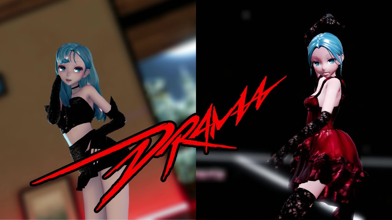 [MMD] aespa 에스파 - Drama [4KUHD60FPS]