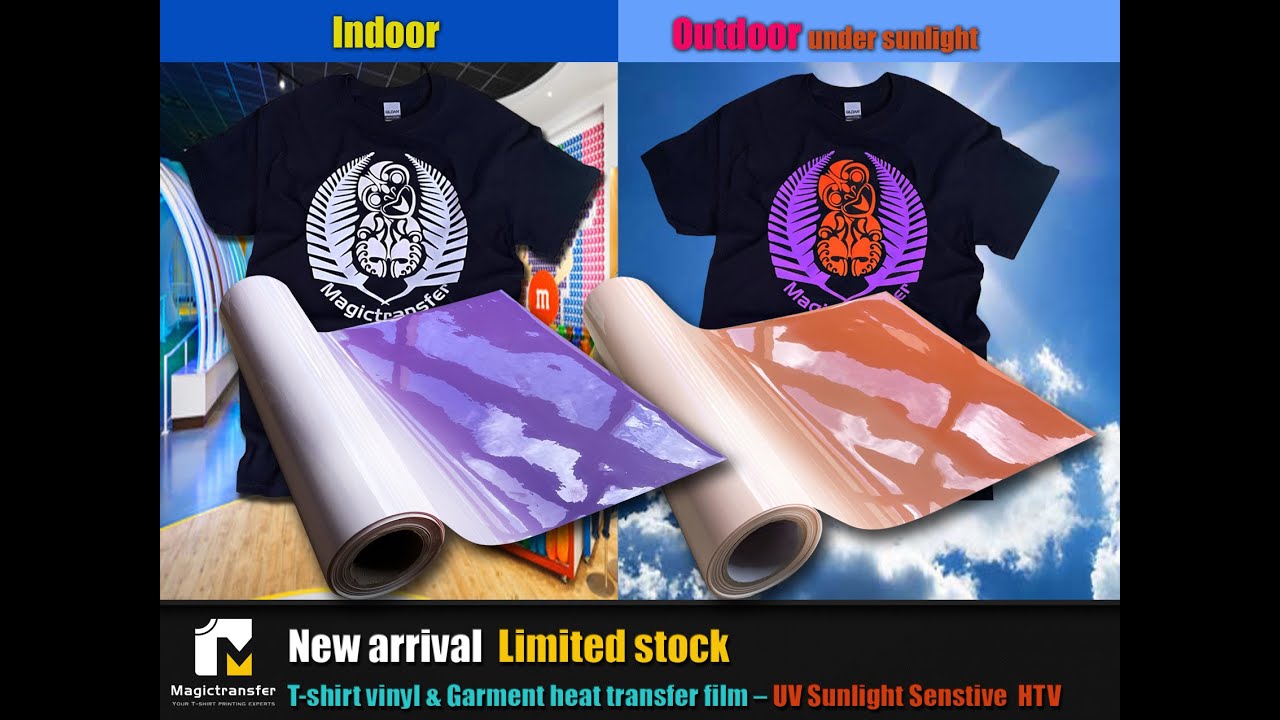 Magictransfer UV Sunlight Sensitive Heat Transfer Vinyl