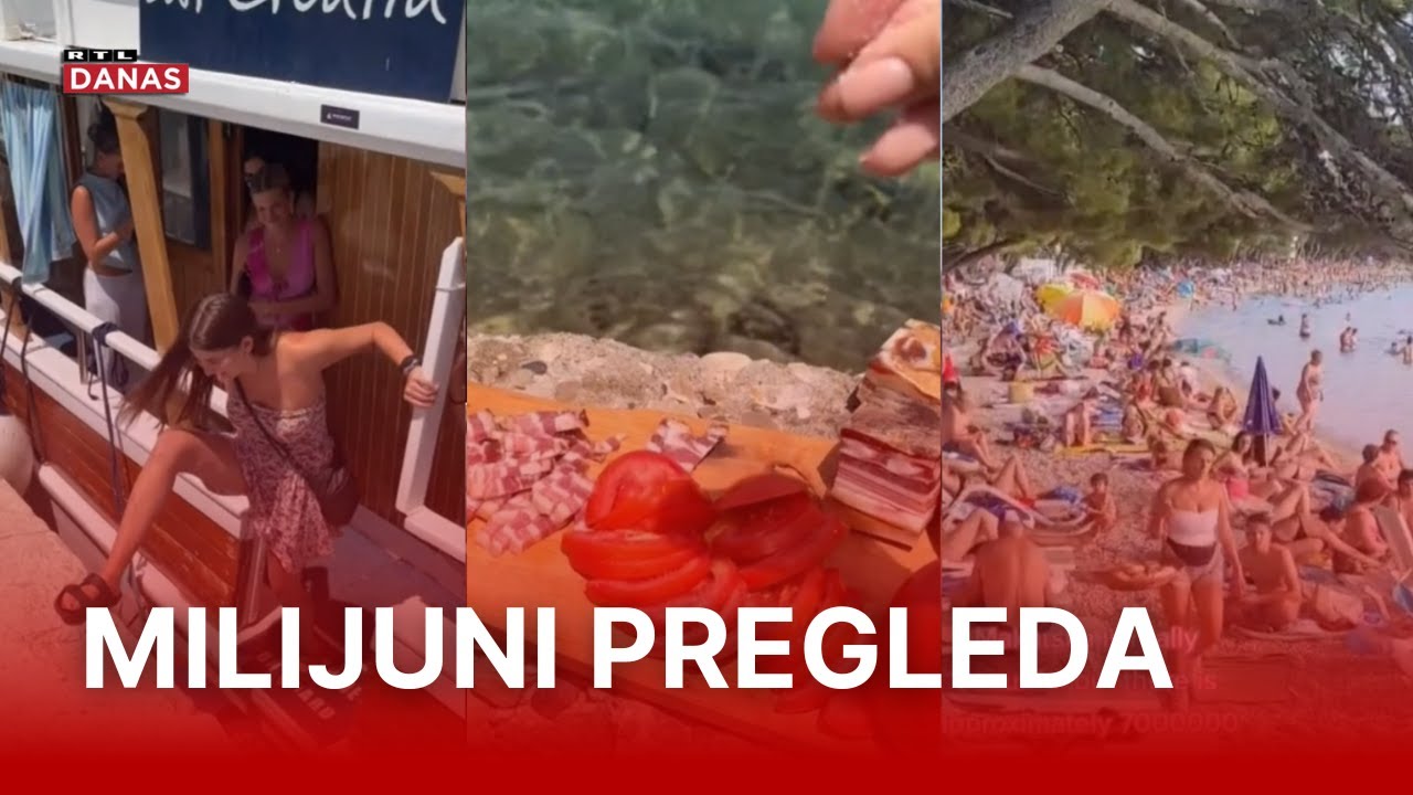 Društvene mreže pune turističkih videa s Jadrana: Može li to prodati odmor kod nas? | RTL Danas