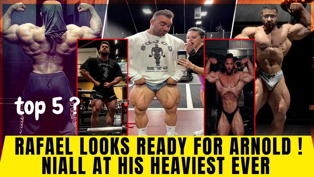 Рафаэль выглядит готовым к Arnold Classic 2026 + Тонио набирает мышечную массу + Найл выглядит не...