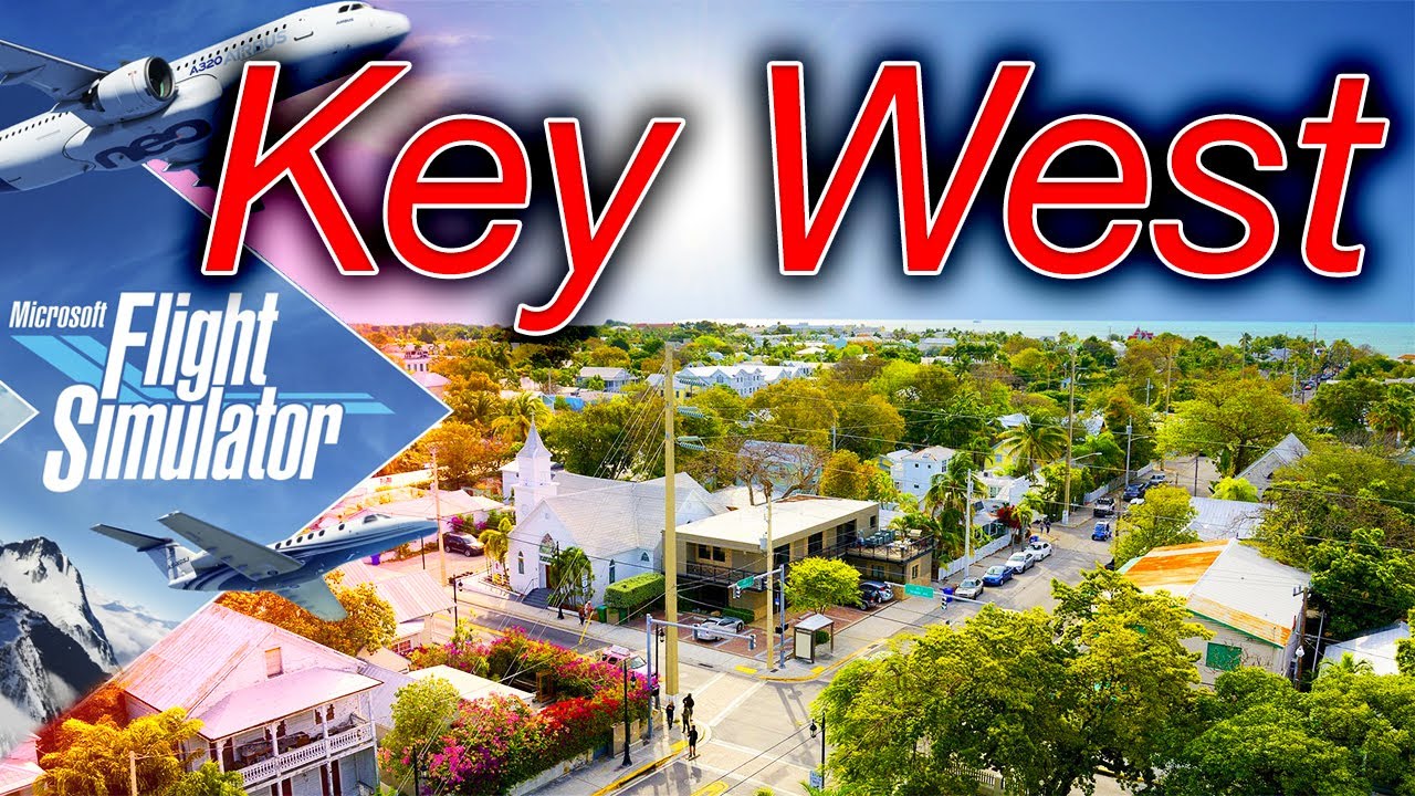 🔴4K Key West Florida | Microsoft Flight Simulator 2020 [RTX 3090]