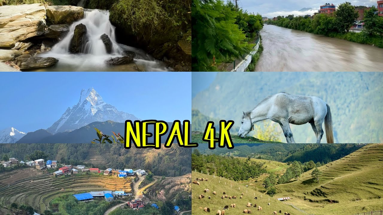 NEPAL 4K UNFILTERED. RAW BEAUTY & LANDSCAPES, SHORT CLIPS