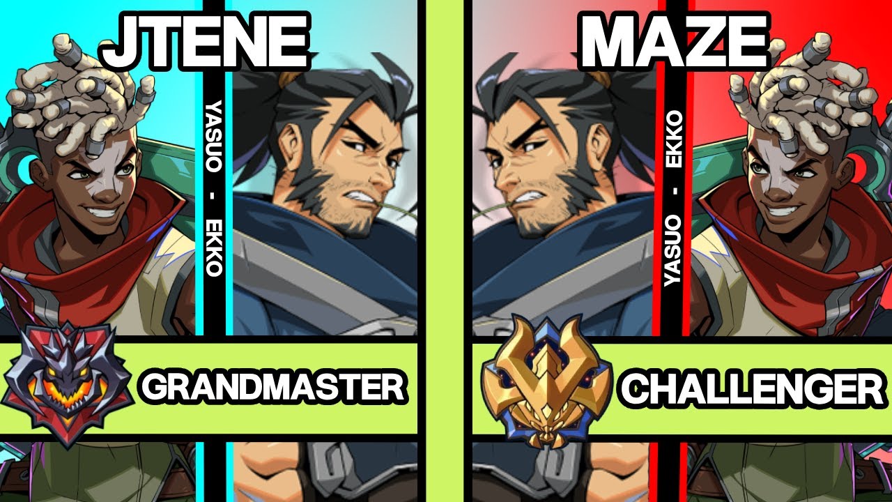2XKO ▰ JTENE (Yasuo-Ekko) vs MAZE (Yasuo-Ekko) ▰ 2XKO Pro Replays