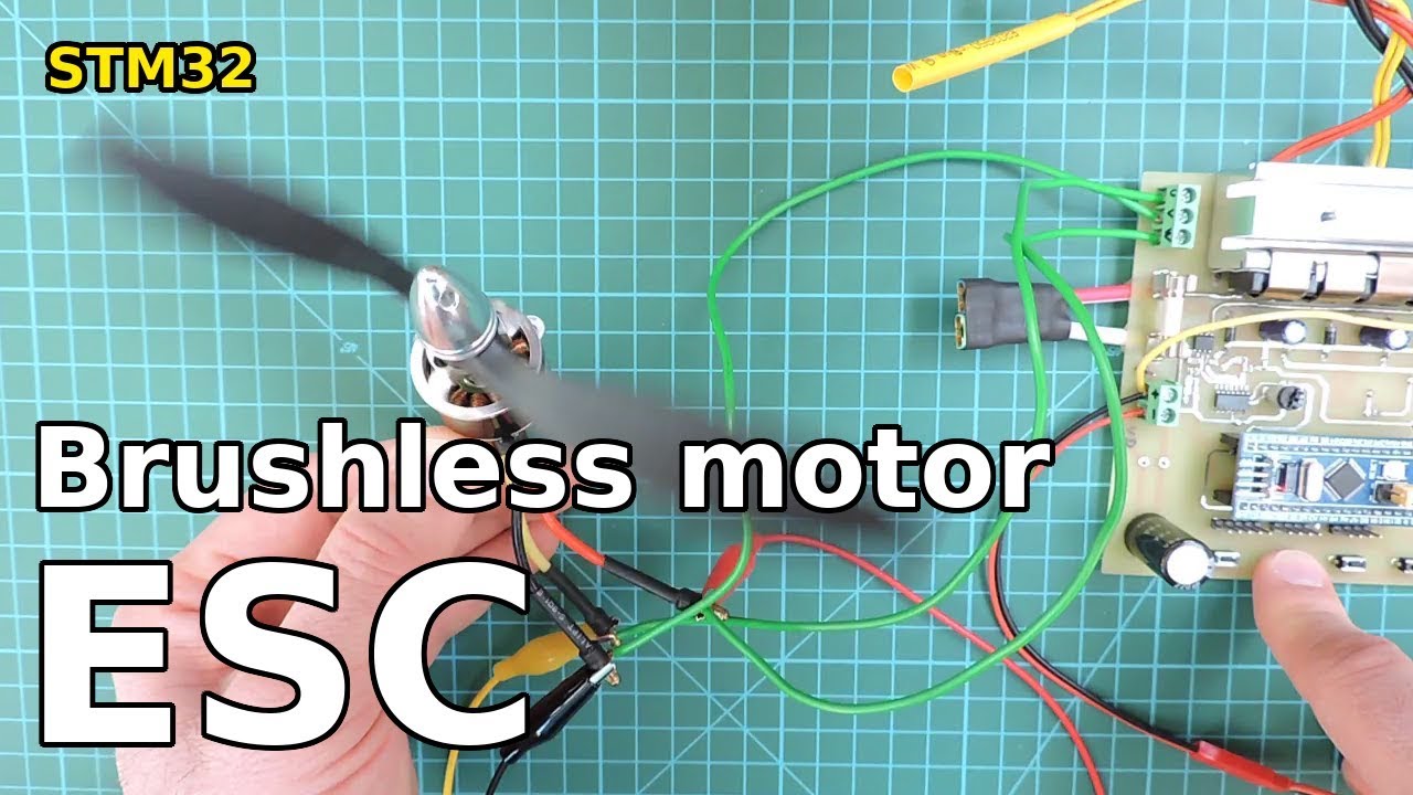 BLDC контроллер своими руками на микроконтроллере STM32