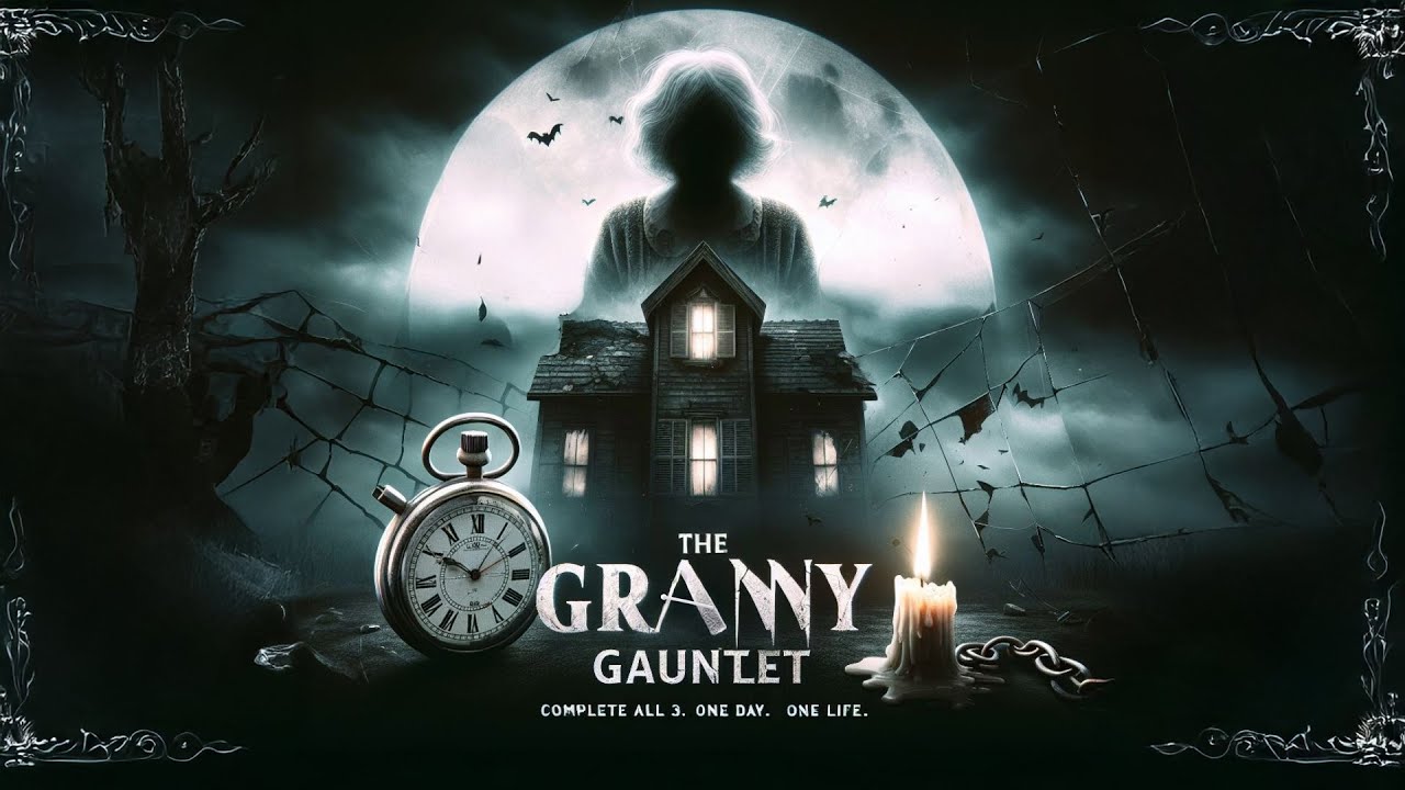 GRANNY GAUNTLET Challenge LIVE — Full Horror Escape Marathon