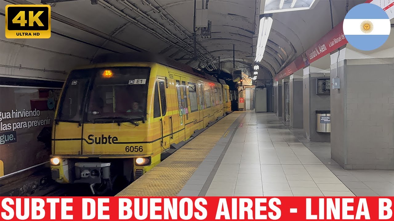 Subte De Buenos Aires | Línea B (Enero 2026)