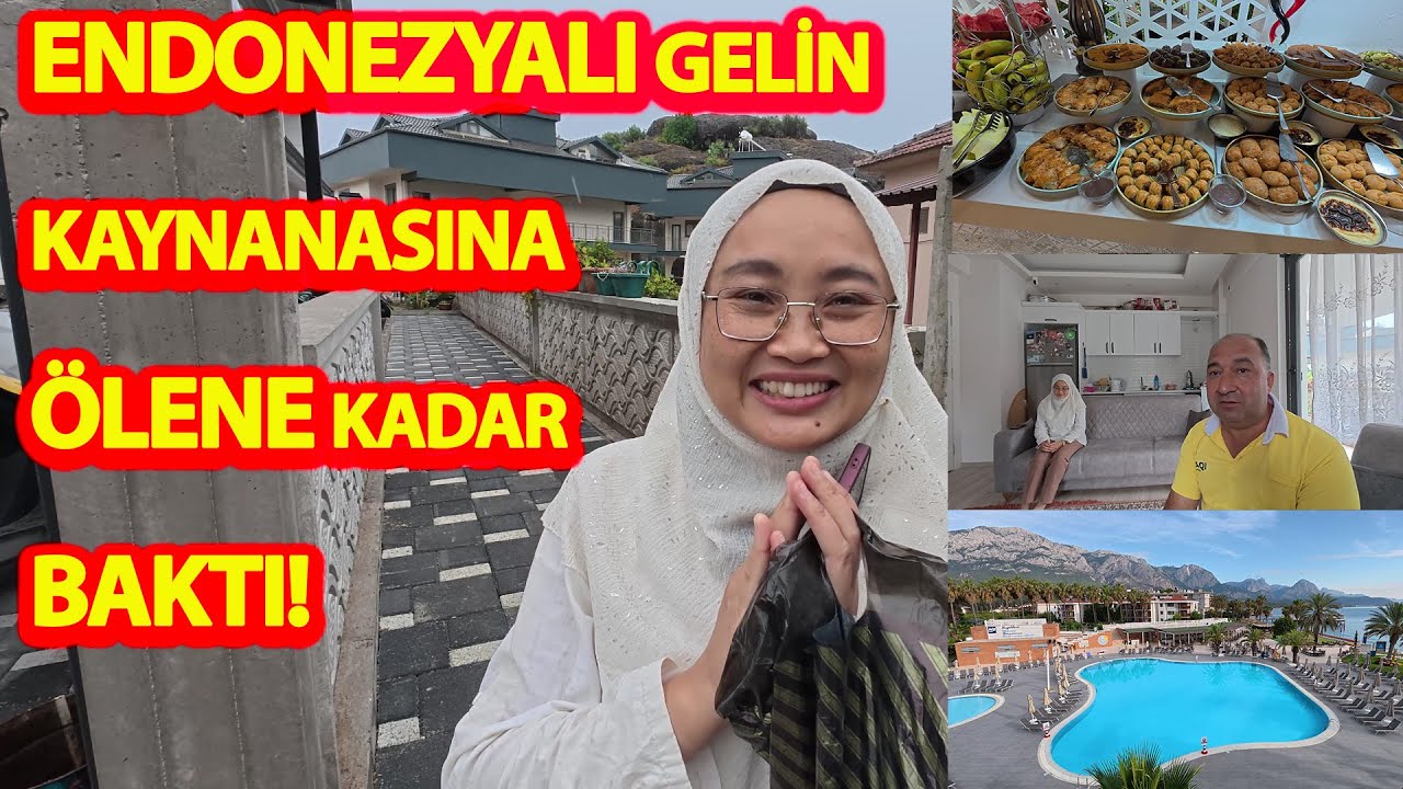 ANTALYA`DA ENDONEZYALI GELİN KAYNANASINA ÖLENE KADAR BAKTI!-KESKE DAHA ÖNCE EVLENSEYDİM!