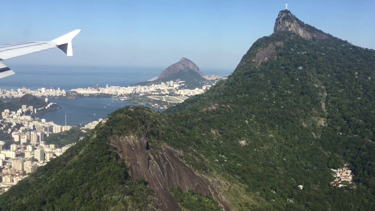Aproximação e Pouso Aeroporto Santos Dumont Rio de Janeiro