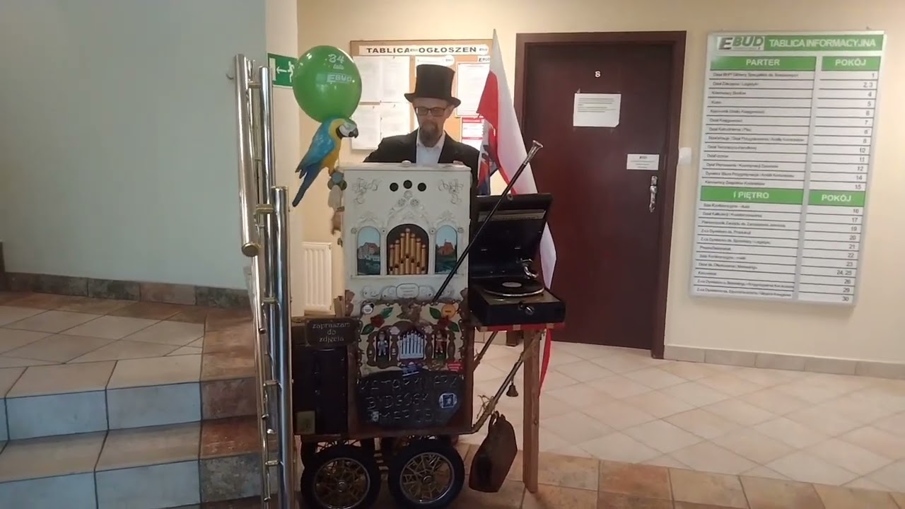 34. URODZINY FIRMY EBUD - PRZEMYSŁÓWKA - Kataryniarz Bydgoski Marcel... Bydgoszcz / kwiecień 2025