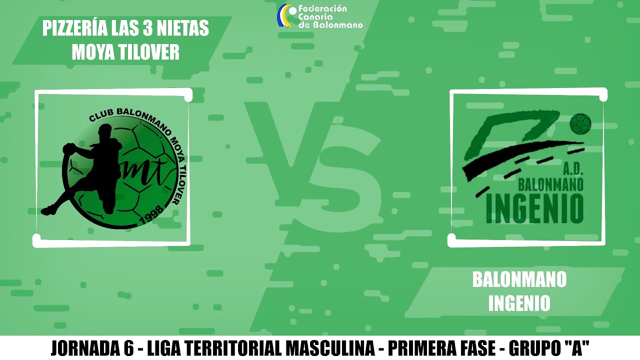 PIZZERÍA LAS 3 NIETAS - MOYA TILOVER vs BALONMANO INGENIO  | Jornada 6 - Fase 1 - 2024/2025