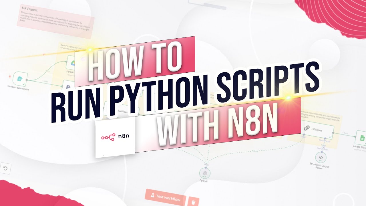 Как запускать и автоматизировать скрипты Python с помощью n8n