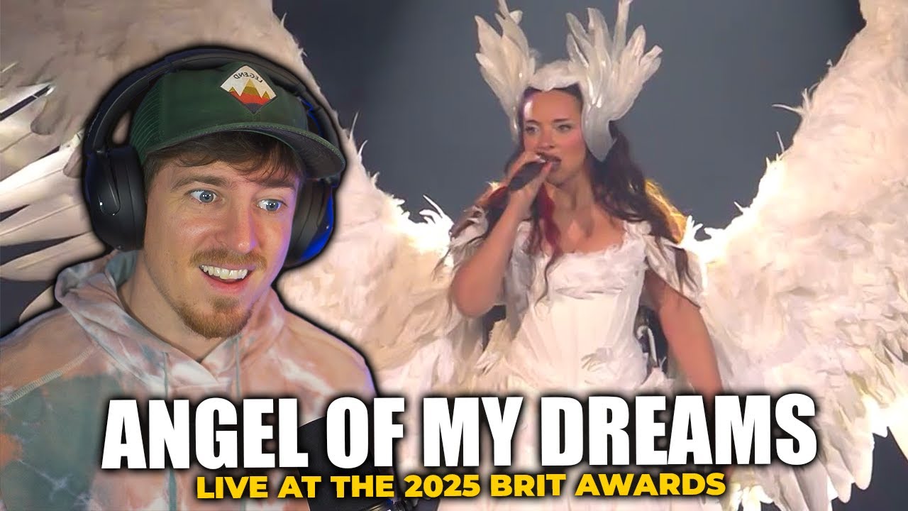 Reacting to JADE live at The BRIT Awards 2025 (Angel Of My Dreams)