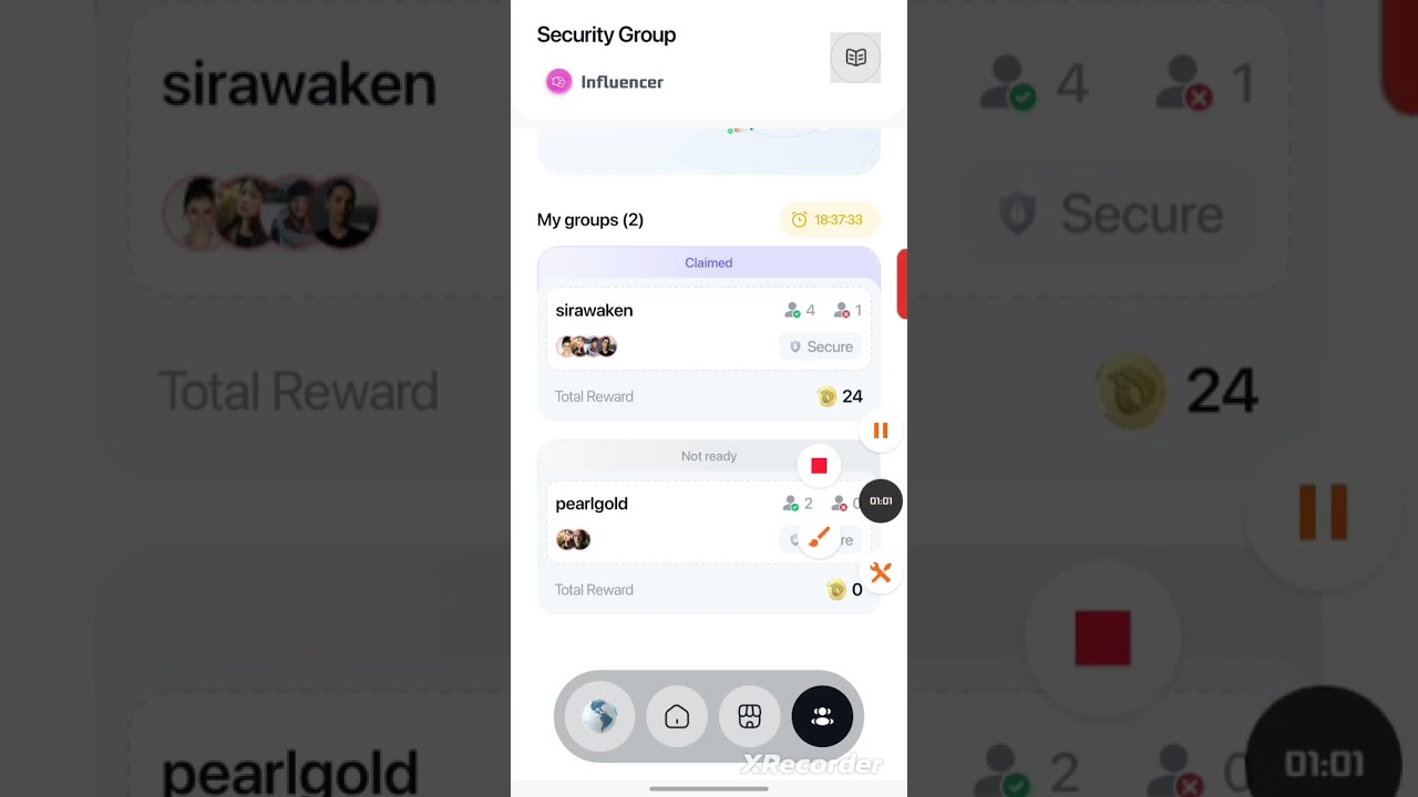 How to create your own group and mining team inside interlink app. #interlink #crypto_all #sirawaken