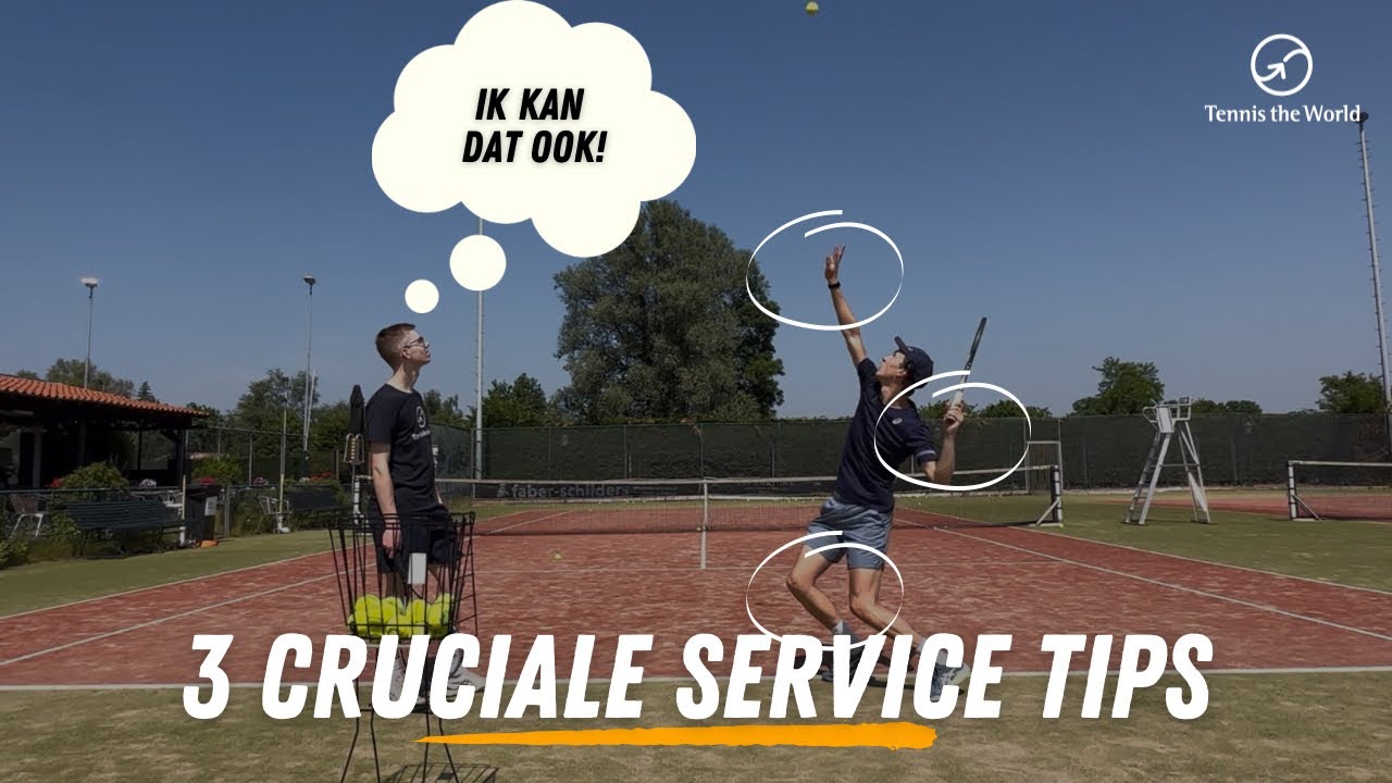 Leren serveren: 3 belangrijke elementen om te meesteren bij de service | Tennis the World