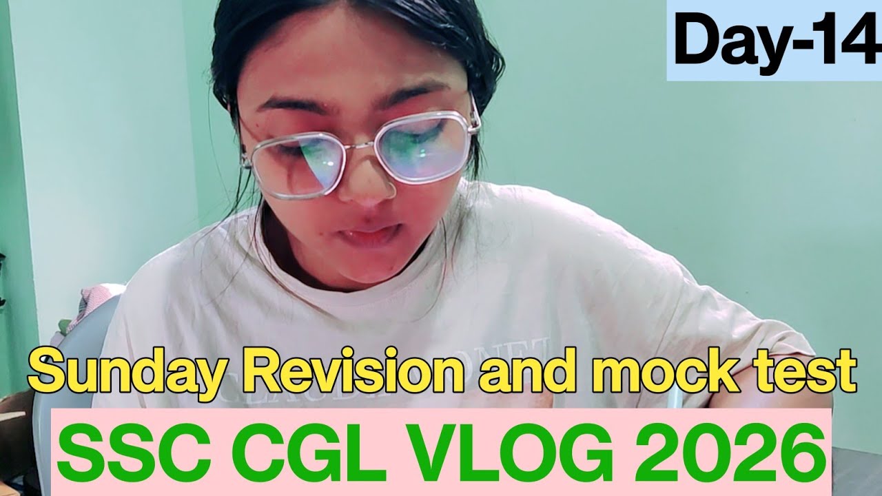 Day 14/30 |SSC CGL PREPARATION VLOG| Mock test analysis | NTPC MOCK TEST | CGL mock test #ssc #ntpc 