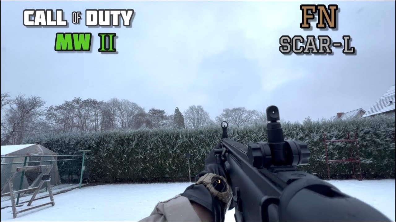 Call of Duty IRL | Scar-L FPS POV 