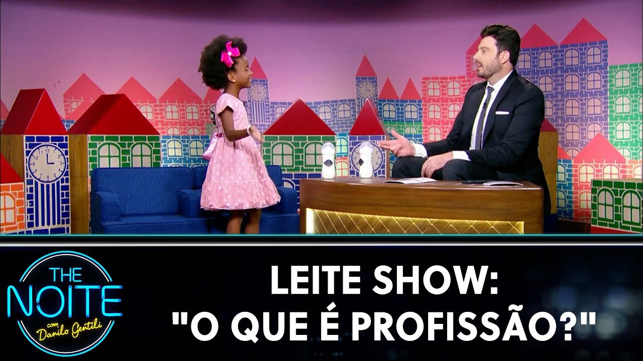 Leite Show: O que você vai ser, quando crescer? | The Noite (09/05/24)