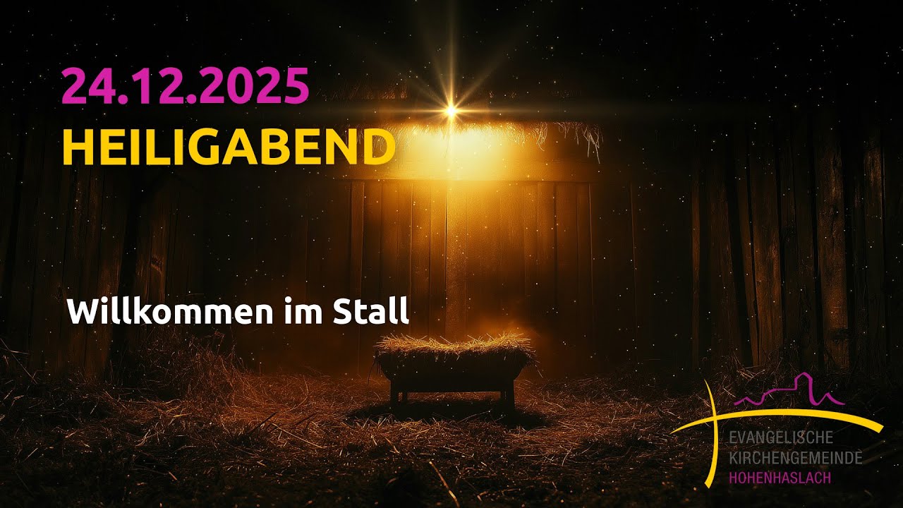 Willkommen im Stall - 16 Uhr | Heiligabend - 24.12.25