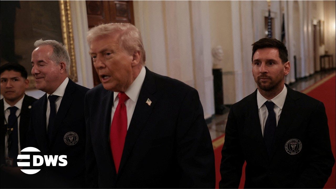 WATCH: President Trump Welcomes MLS Champions Inter Miami and Lionel Messi to the White House | AC15