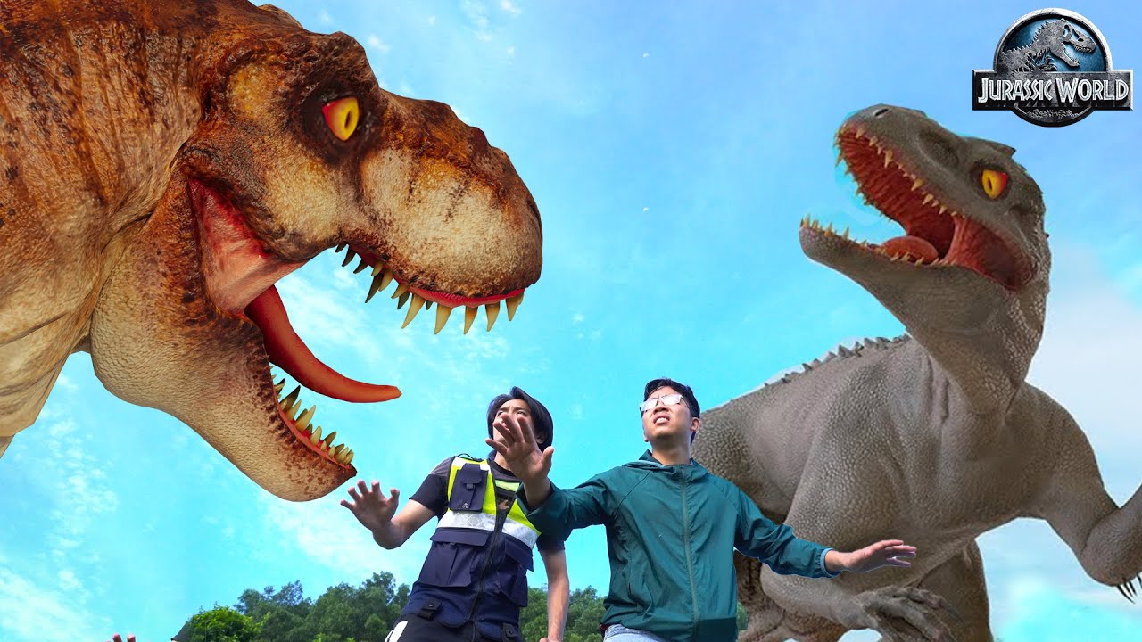 New Hollywood  Dinosaur Movie (2023) | Rescue Rexy | T-rex chase  | dinosaur  Hindi  | Rexy films