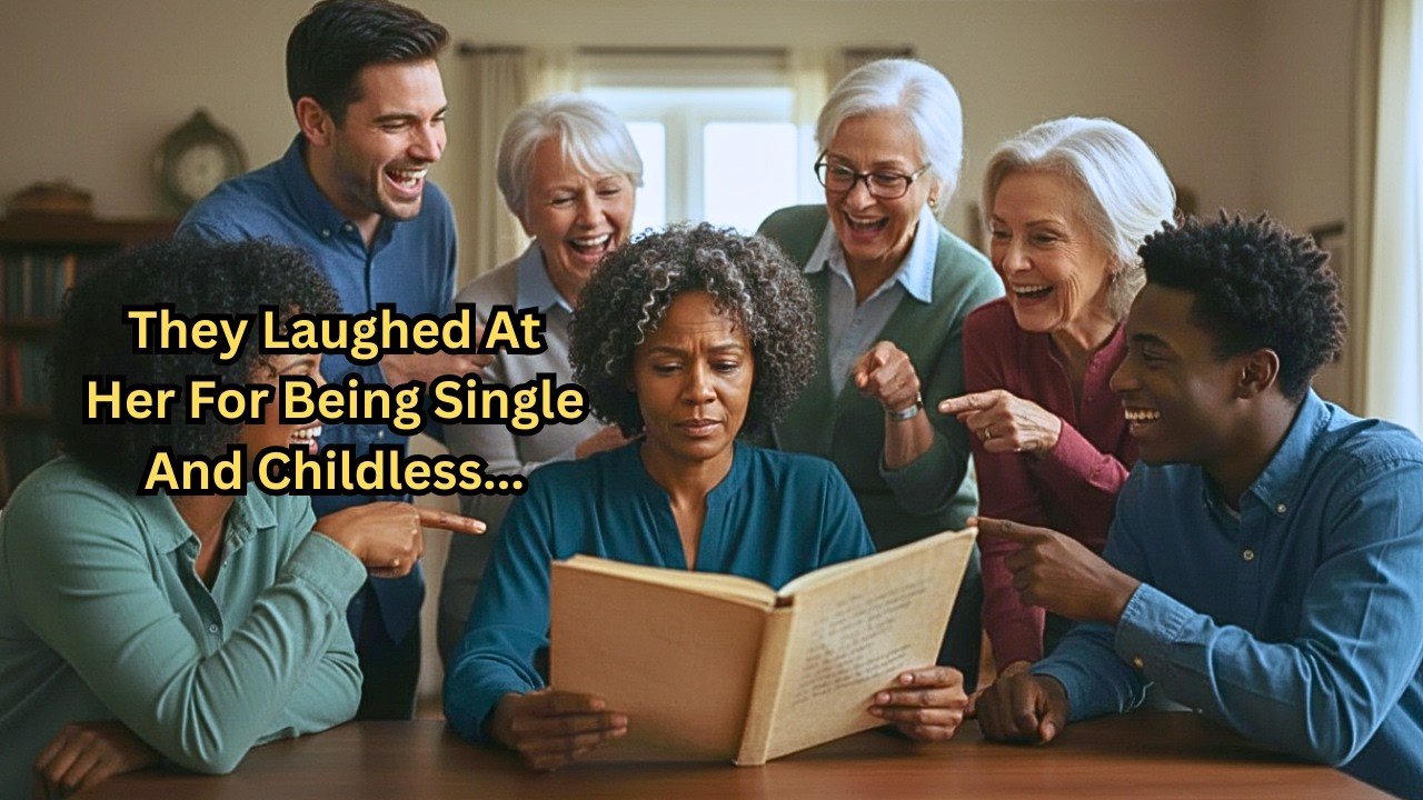 Her Family Mocked Her for Being Single and Childless — Then They Saw The Bank Statement...