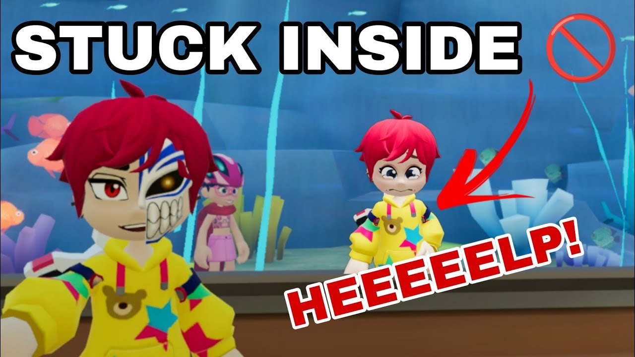 I Trapped People in a Giant Aquarium 😳 (Roblox Livetopia: Party Prank!)