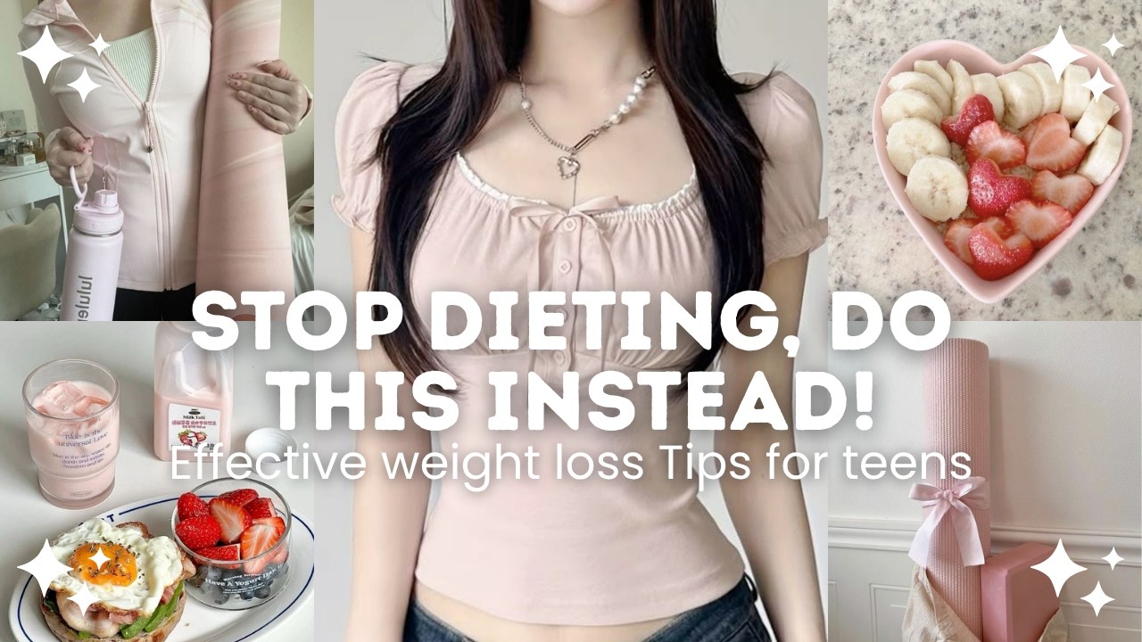 Eating Habits that will help you lose weight as a teen! (No Starving!) 🌷