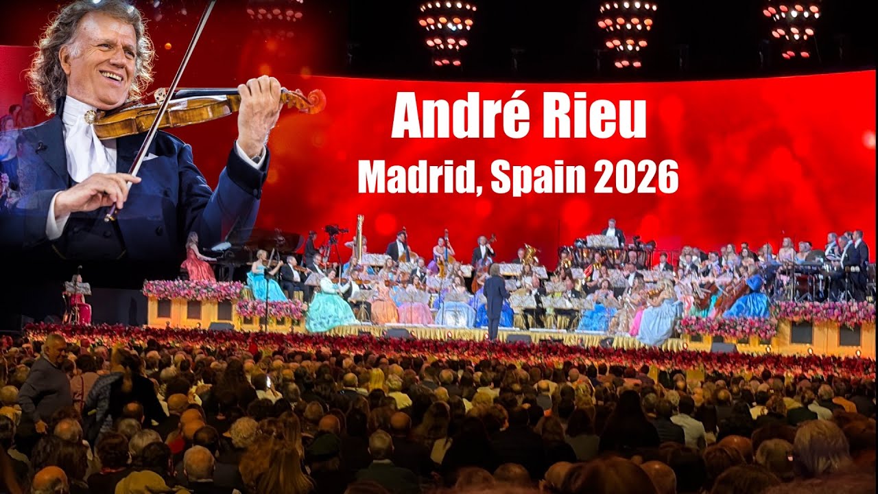 André Rieu in Madrid 2026 | André Rieu and Johann Strauss Orchestra World Tour Concert 2026 | Spain