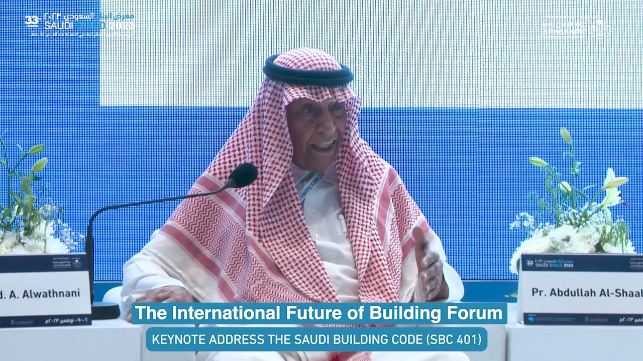 KEYNOTE ADDRESS THE SAUDI BUILDING CODE SBC 401