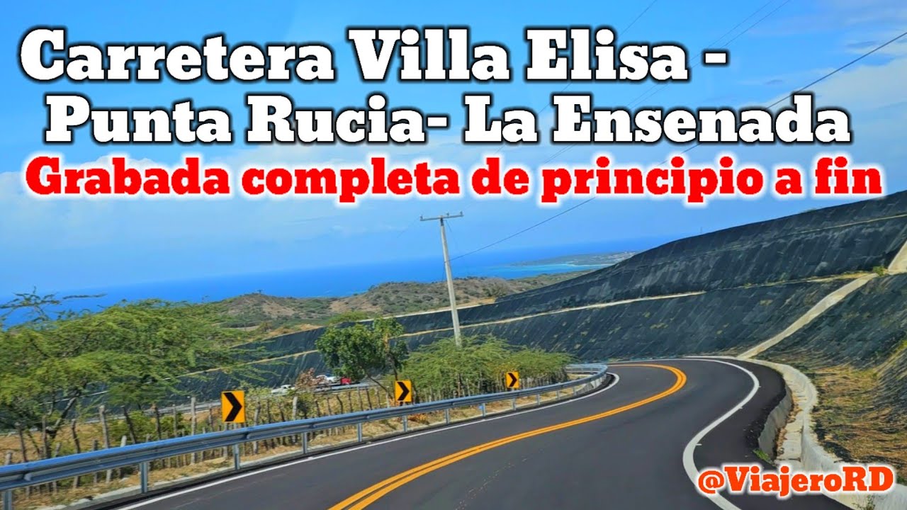¡Por fin! Hicimos la grabación más completa jamás hecha a la carretera Villa Elisa -La Ensenada