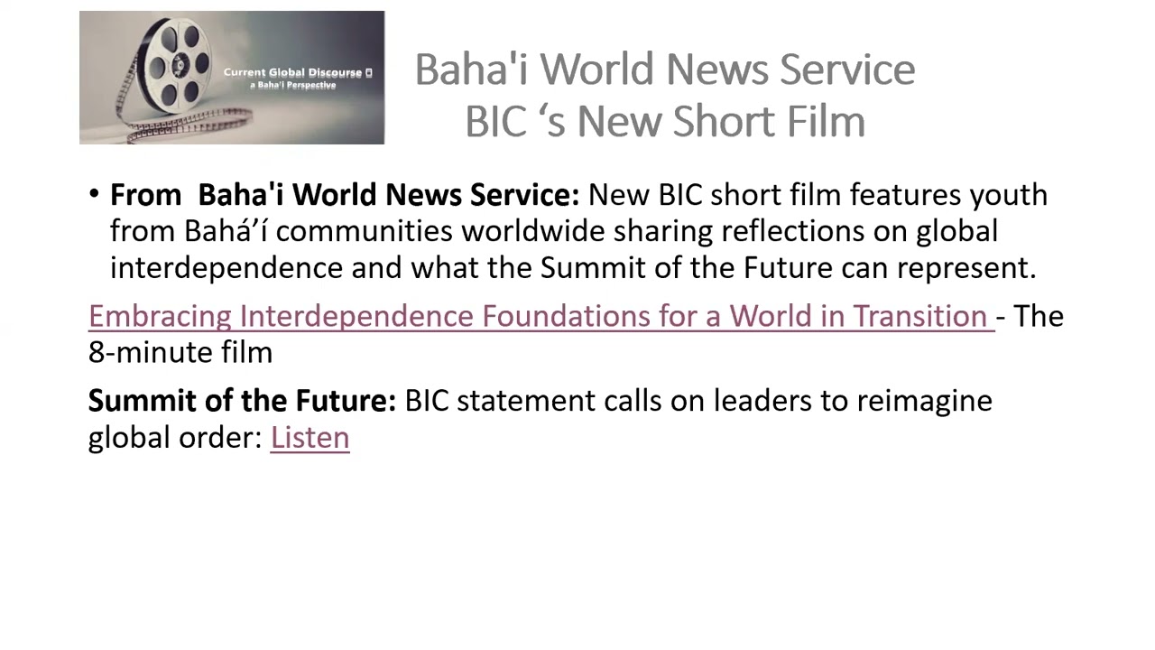 5 - Current Global Discourse - 2024-1st Episode