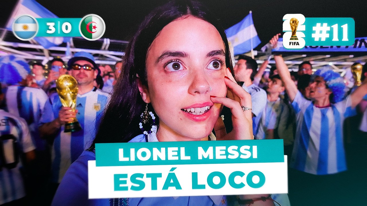 REACCI&Oacute;N ARGENTINA VS ARGELIA 🇦🇷🇩🇿 CON ARGENTINOS EN MIAMI 