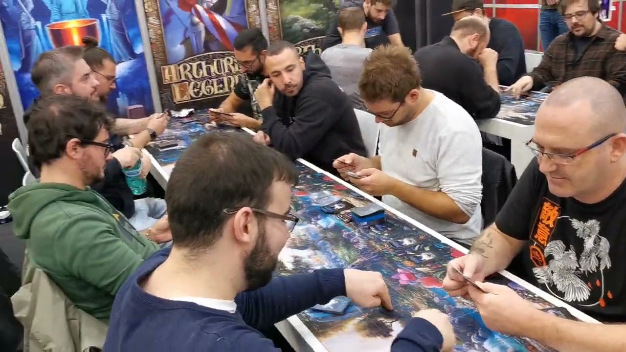 Sorcery TCG @ Spiel 2024 | Erik Olofsson. Séverine Pineaux | Vincent Pompetti | Drew Tucker |