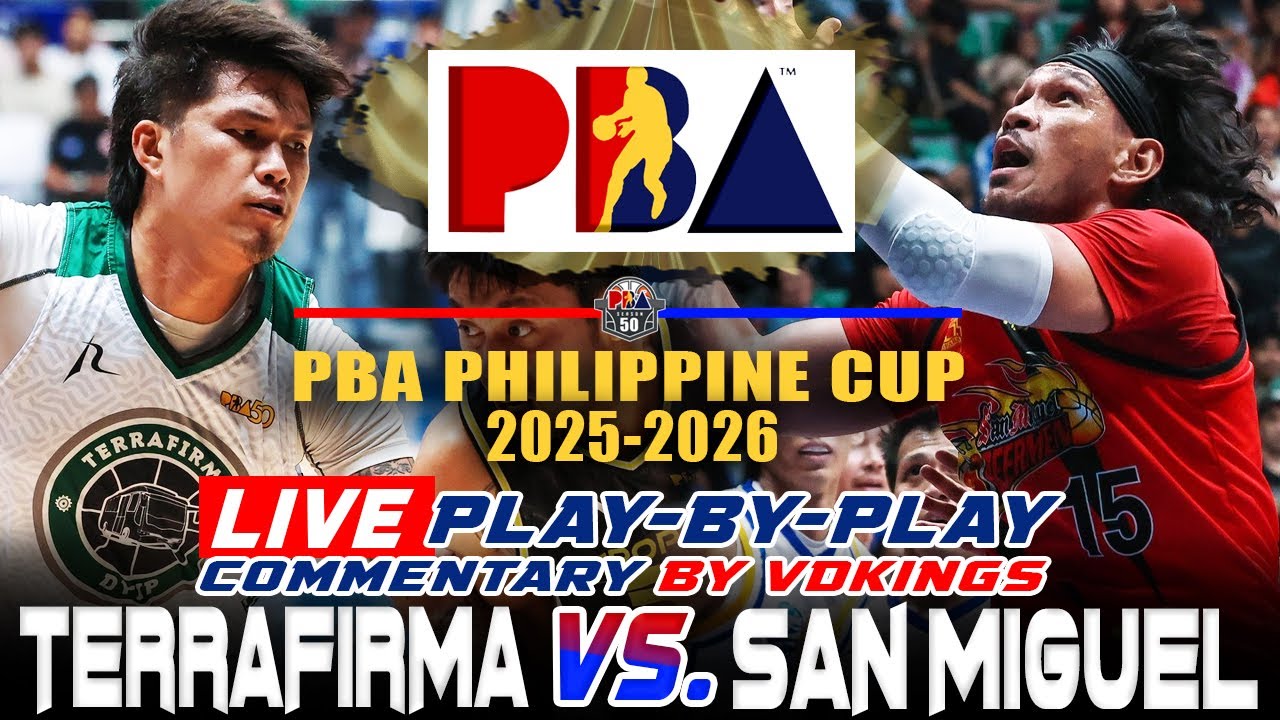 SAN MIGUEL VS TERRAFIRMA | PBA Philippine Cup 2025-26 | Pba Live Score & Commentary