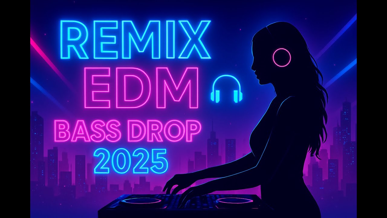 🔥 REMIX EDM Bass Drop 2025 – Ultimate DJ Mix for Canada & Global EDM Fans 🎧