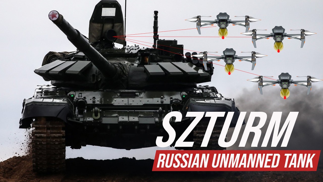 Почему беспилотный танк Т-72 «Штурм» имеет решающее значение для российских вооруженных сил?