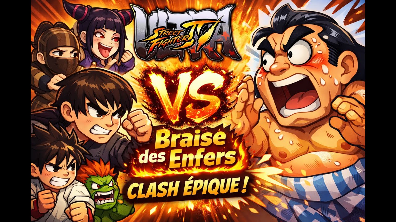🎮 Ultra Street Fighter IV – Combats classés Steam avec Braise des Enfers