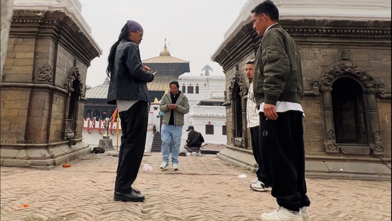 KTM sathi lai purauna || pashupatinath ||