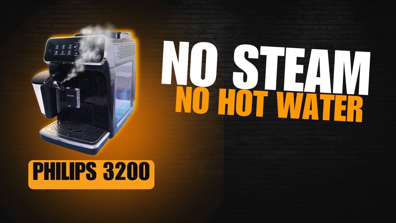 Philips 3200 Disassembly | Steam/Hot Water Solenoid Replacement