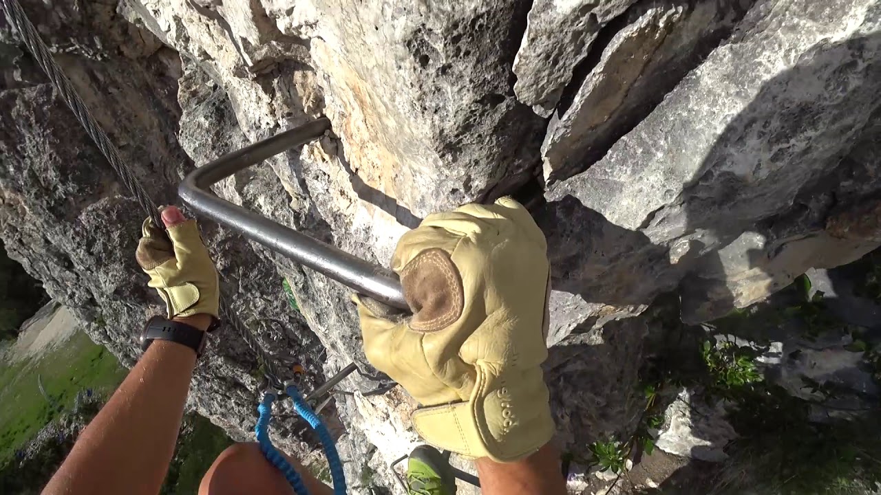 Ferrata Ra Bujela - ,,C,,  150 m,   30. 7. 2019    Dolomity, Taliansko